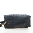 LOUIS VUITTON Monogram Empreinte Bagatelle Bag Black M50072 LV Auth 194405SAV-3