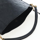 LOUIS VUITTON Monogram Empreinte Bagatelle Bag Black M50072 LV Auth 194405SAV-6