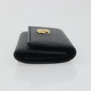 GUCCI GG Marmont Key Case Leather Black Gold Tone 456118 Auth 194409A-3