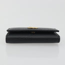 GUCCI GG Marmont Key Case Leather Black Gold Tone 456118 Auth 194409A-6