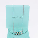 TIFFANY&Co. Triple Star Necklace Ag925 Silver Auth 194411M-14