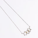 TIFFANY&Co. Triple Star Necklace Ag925 Silver Auth 194411M-4