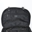 PRADA Boston Bag Nylon 2way Black Silver Auth 194414-24