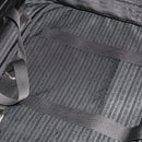 PRADA Boston Bag Nylon 2way Black Silver Auth 194414-28