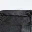 PRADA Boston Bag Nylon 2way Black Silver Auth 194414-29