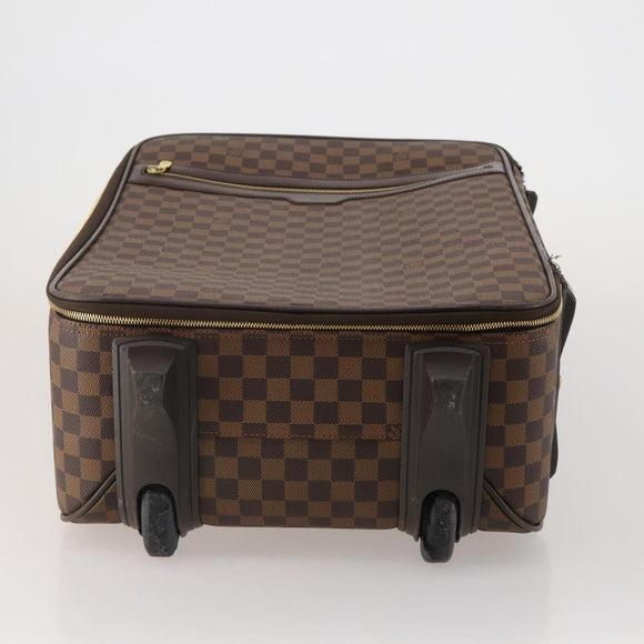 LOUIS VUITTON Damier Ebene Pegas 55 Suitcase N23294 LV Auth 194416