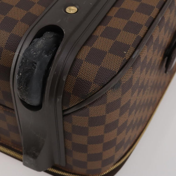 LOUIS VUITTON Damier Ebene Pegas 55 Suitcase N23294 LV Auth 194416