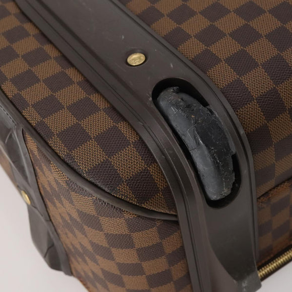 LOUIS VUITTON Damier Ebene Pegas 55 Suitcase N23294 LV Auth 194416