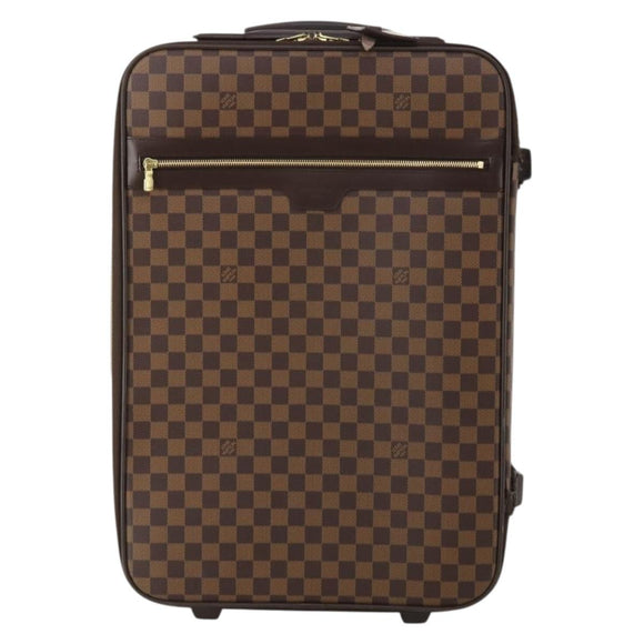 LOUIS VUITTON Damier Ebene Pegas 55 Suitcase N23294 LV Auth 194416