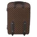 LOUIS VUITTON Damier Ebene Pegas 55 Suitcase N23294 LV Auth 194416-2