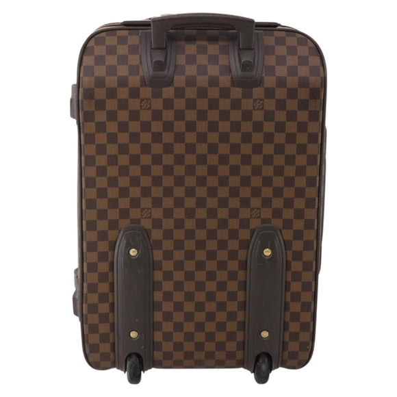LOUIS VUITTON Damier Ebene Pegas 55 Suitcase N23294 LV Auth 194416
