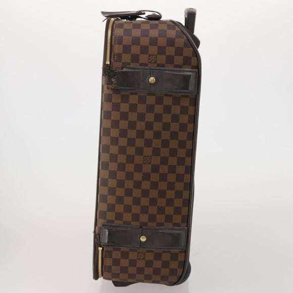 LOUIS VUITTON Damier Ebene Pegas 55 Suitcase N23294 LV Auth 194416