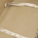 GUCCI GG Supreme Web Sherry Line Trunk PVC Beige Gold Auth 194417-22