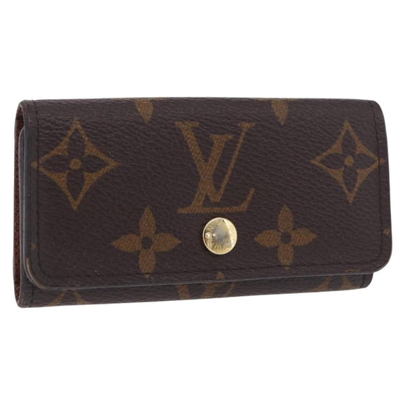 LOUIS VUITTON Monogram Multicles 4 Key Case Monogram M62631 LV Auth 194456A