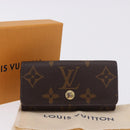 LOUIS VUITTON Monogram Multicles 4 Key Case Monogram M62631 LV Auth 194456A-12