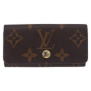 LOUIS VUITTON Monogram Multicles 4 Key Case Monogram M62631 LV Auth 194456A-13