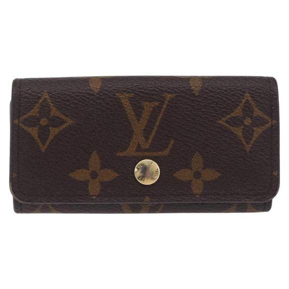 LOUIS VUITTON Monogram Multicles 4 Key Case Monogram M62631 LV Auth 194456A