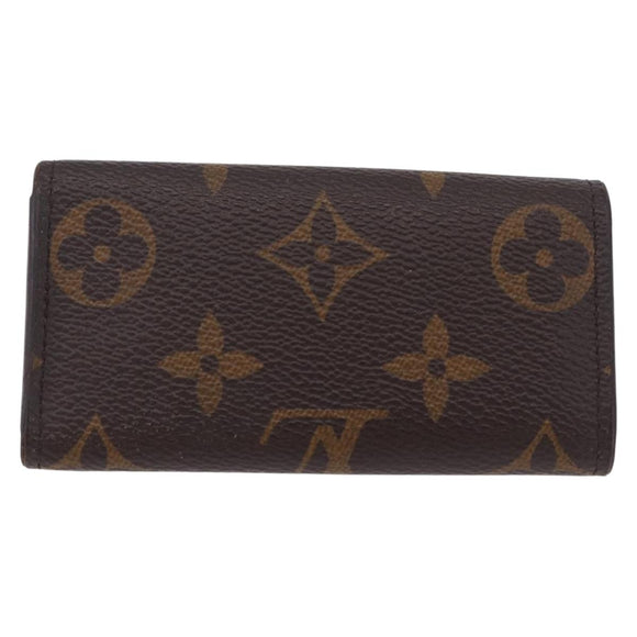 LOUIS VUITTON Monogram Multicles 4 Key Case Monogram M62631 LV Auth 194456A