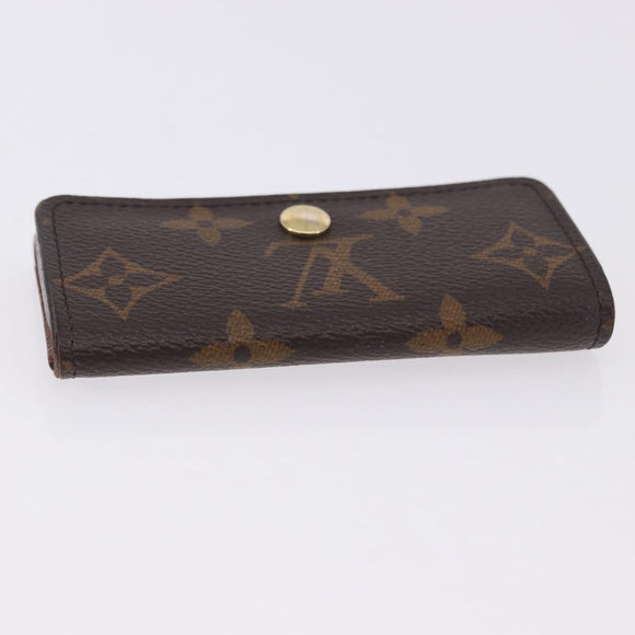 LOUIS VUITTON Monogram Multicles 4 Key Case Monogram M62631 LV Auth 194456A