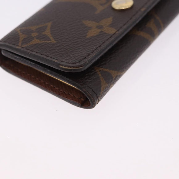LOUIS VUITTON Monogram Multicles 4 Key Case Monogram M62631 LV Auth 194456A