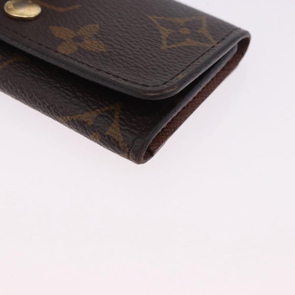 LOUIS VUITTON Monogram Multicles 4 Key Case Monogram M62631 LV Auth 194456A