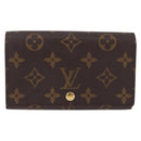 LOUIS VUITTON Monogram Porte Monnaie Billets Tresor Wallet M61730 Auth 194459A-13