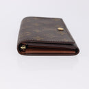 LOUIS VUITTON Monogram Porte Monnaie Billets Tresor Wallet M61730 Auth 194459A-4