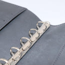 LOUIS VUITTON Monogram Mat Agenda PM Day Planner Cover Black R20932 Auth 194461A-17