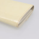 LOUIS VUITTON Vernis Portefeiulle Sarah Wallet Perle M91971 LV Auth 194462A-10