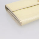 LOUIS VUITTON Vernis Portefeiulle Sarah Wallet Perle M91971 LV Auth 194462A-9