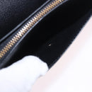 LOUIS VUITTON Epi Porte Monnaie Billets Tresor Wallet Black M61730 Auth 194463A-16