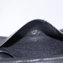LOUIS VUITTON Epi Porte Monnaie Billets Tresor Wallet Black M61730 Auth 194463A-18