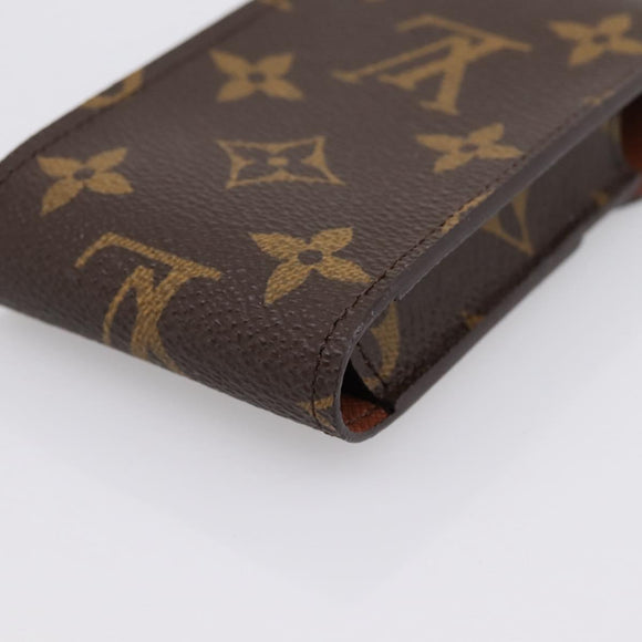 LOUIS VUITTON Monogram Etui Cigarette Case M63024 LV Auth 194464A