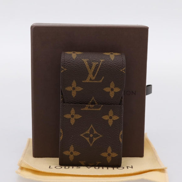 LOUIS VUITTON Monogram Etui Cigarette Case M63024 LV Auth 194464A