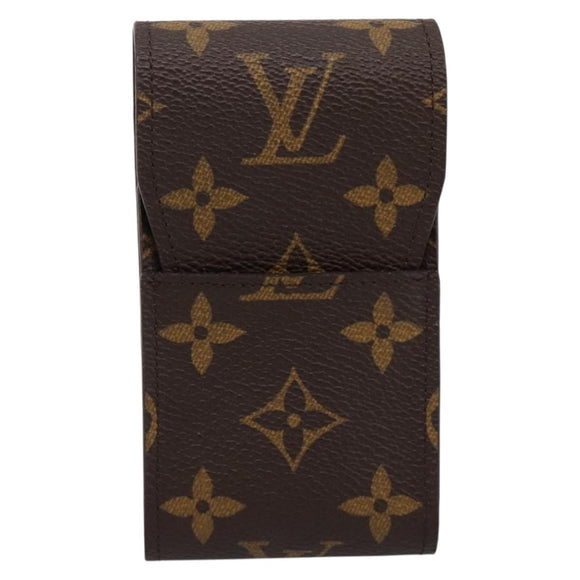 LOUIS VUITTON Monogram Etui Cigarette Case M63024 LV Auth 194464A