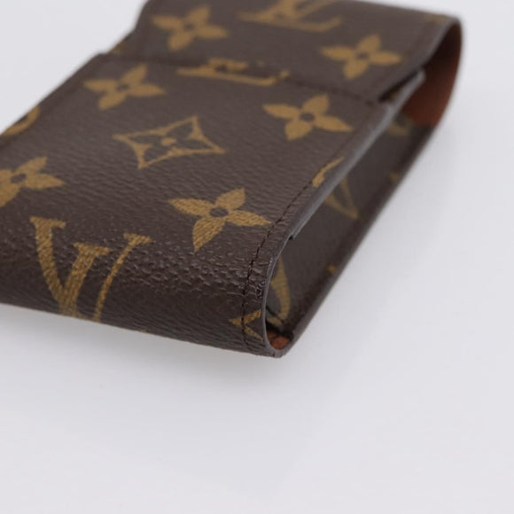LOUIS VUITTON Monogram Etui Cigarette Case M63024 LV Auth 194464A