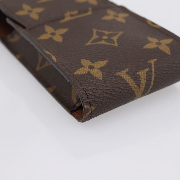 LOUIS VUITTON Monogram Etui Cigarette Case M63024 LV Auth 194464A