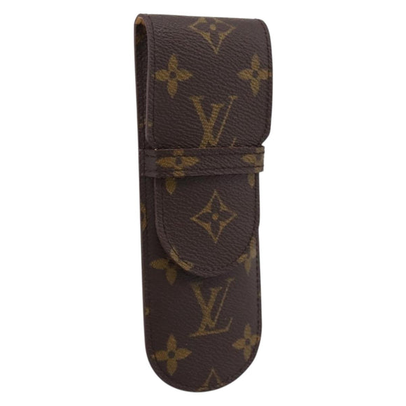 LOUIS VUITTON Monogram Etui Stilo Pen Case M62990 LV Auth 194465
