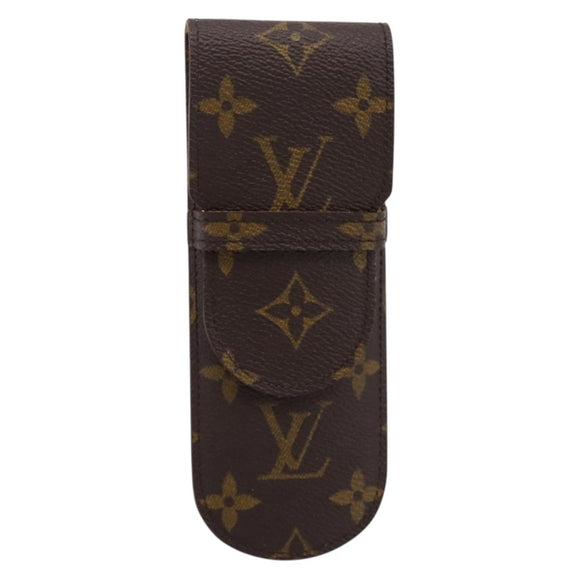 LOUIS VUITTON Monogram Etui Stilo Pen Case M62990 LV Auth 194465