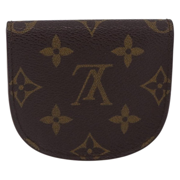 LOUIS VUITTON Monogram Porte Monnaie Guze Coin Purse M61970 LV Auth 194467A