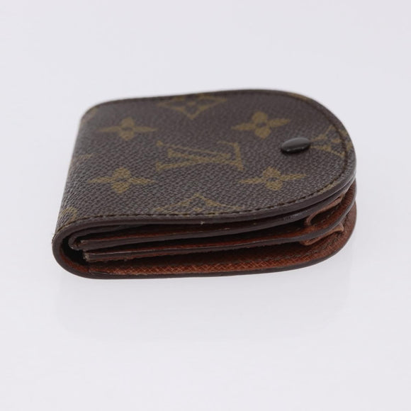 LOUIS VUITTON Monogram Porte Monnaie Guze Coin Purse M61970 LV Auth 194467A