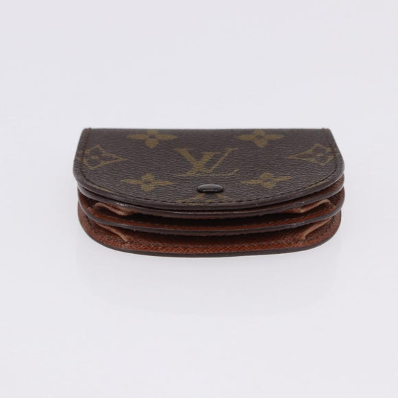 LOUIS VUITTON Monogram Porte Monnaie Guze Coin Purse M61970 LV Auth 194467A