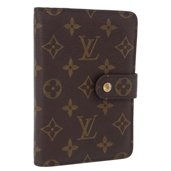 LOUIS VUITTON Monogram Porto Papie Zip Wallet M61207 LV Auth 194469A