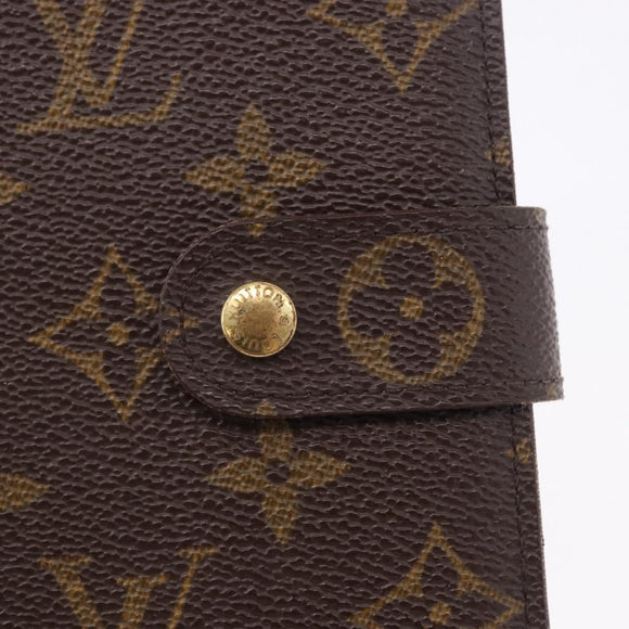 LOUIS VUITTON Monogram Porto Papie Zip Wallet M61207 LV Auth 194469A