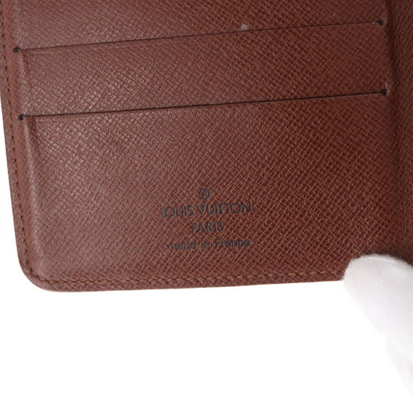 LOUIS VUITTON Monogram Porto Papie Zip Wallet M61207 LV Auth 194469A