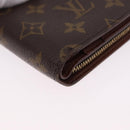 LOUIS VUITTON Monogram Porto Papie Zip Wallet M61207 LV Auth 194469A-8