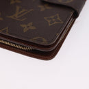 LOUIS VUITTON Monogram Porto Papie Zip Wallet M61207 LV Auth 194469A-9