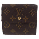 LOUIS VUITTON Monogram Porte Monnaie Bier Cartes Crdit M61652 Auth 194470A-13
