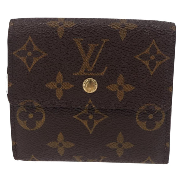 LOUIS VUITTON Monogram Porte Monnaie Bier Cartes Crdit M61652 Auth 194470A