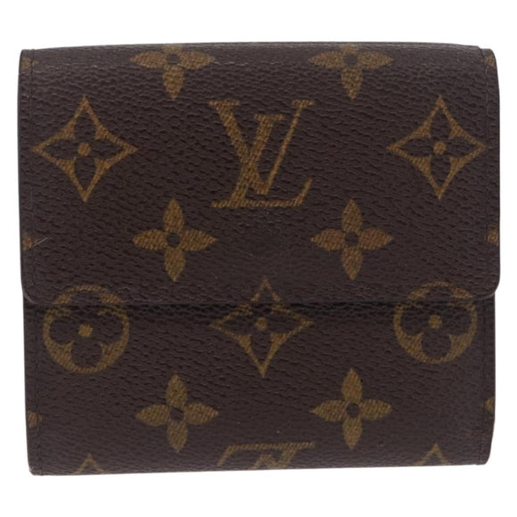 LOUIS VUITTON Monogram Porte Monnaie Bier Cartes Crdit M61652 Auth 194470A